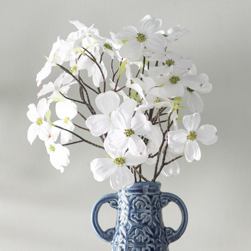 Bloomsbury Market Artificial Dogwood Stem & Reviews Wayfair